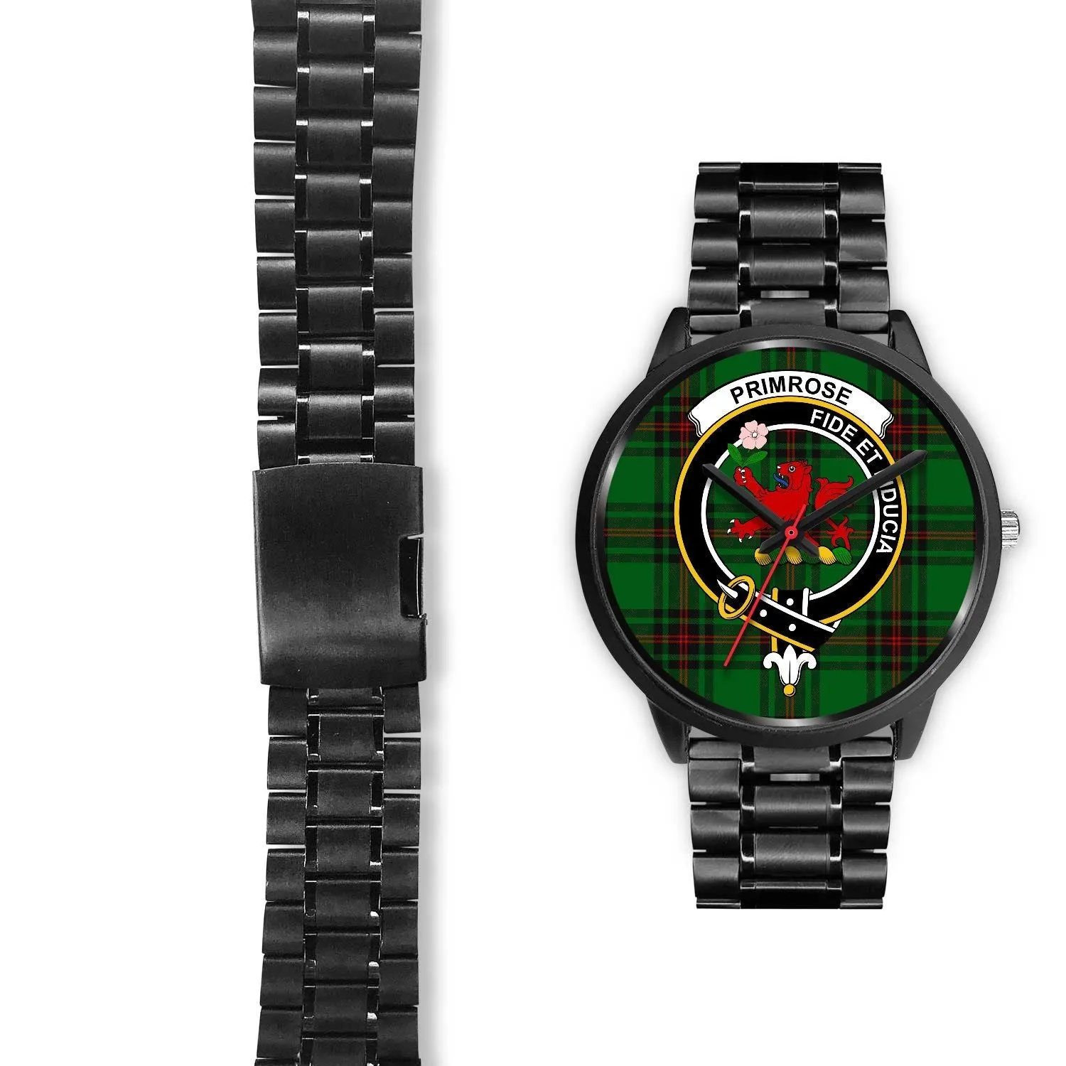 Primrose Clan Badge Tartan Black Watch