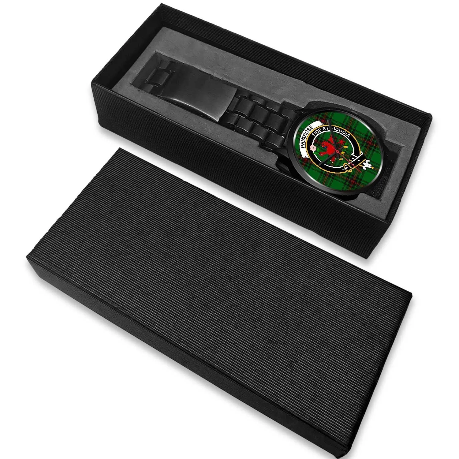 Primrose Clan Badge Tartan Black Watch