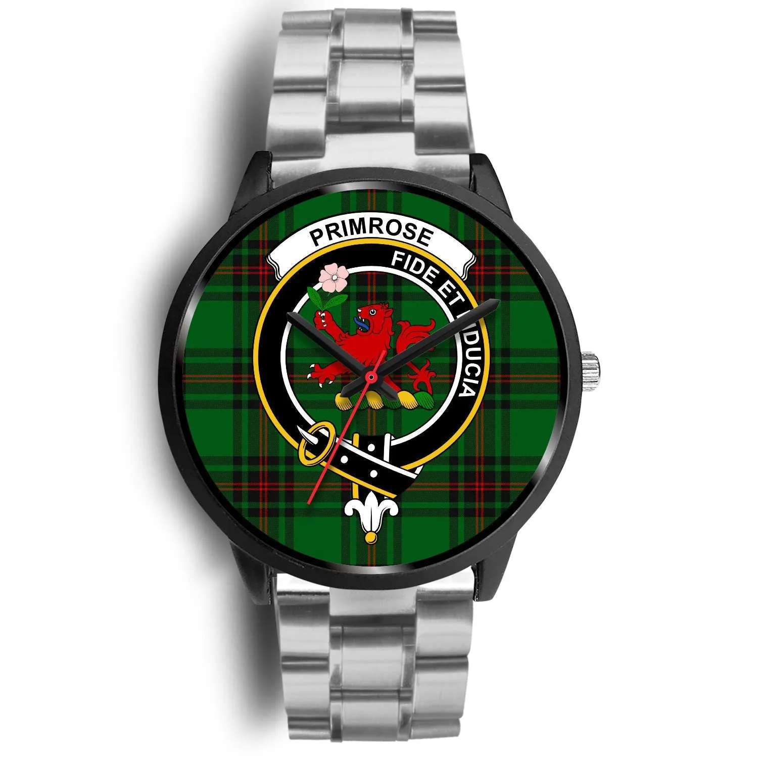 Primrose Clan Badge Tartan Black Watch