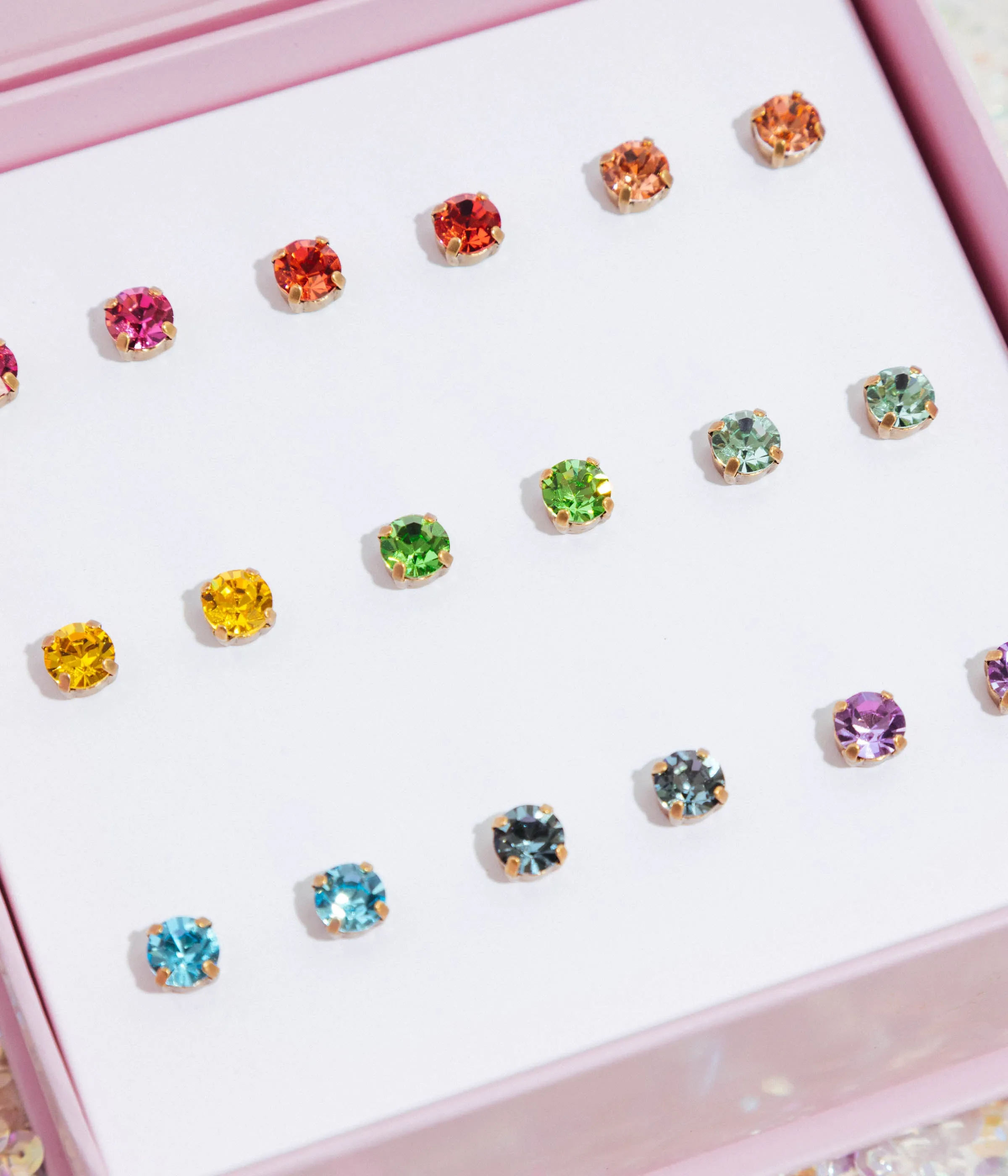 Rainbow Bright Stud Set