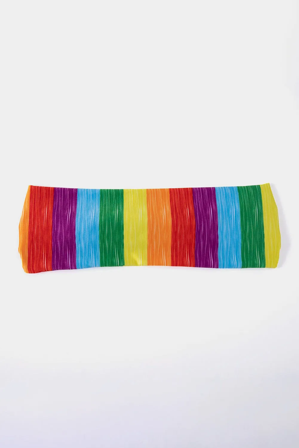 Rainbow Sport Yoga Wide Headband Hair Accessories Pride Accessories Decor