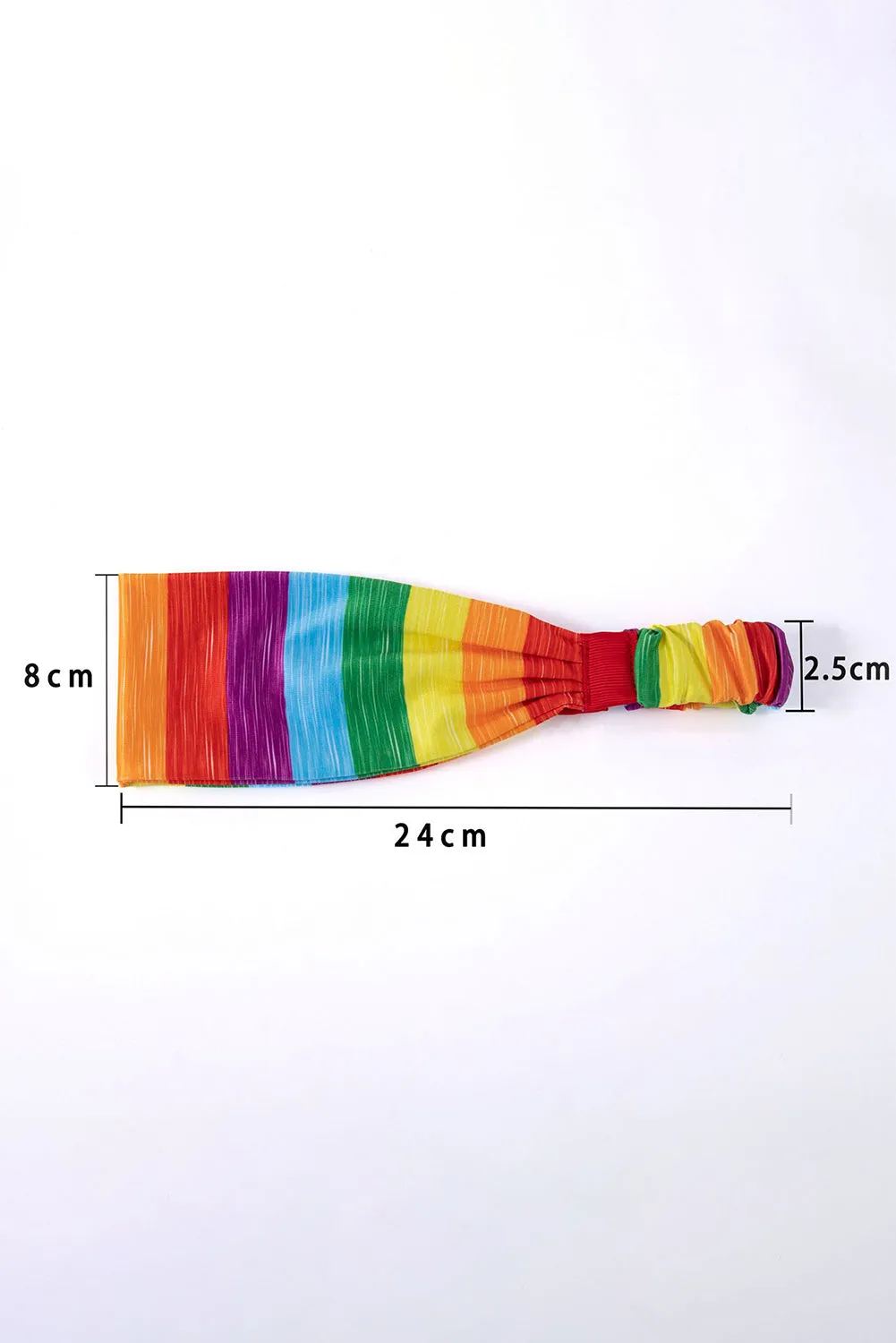 Rainbow Sport Yoga Wide Headband Hair Accessories Pride Accessories Decor