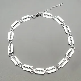 Razor Blade Necklace