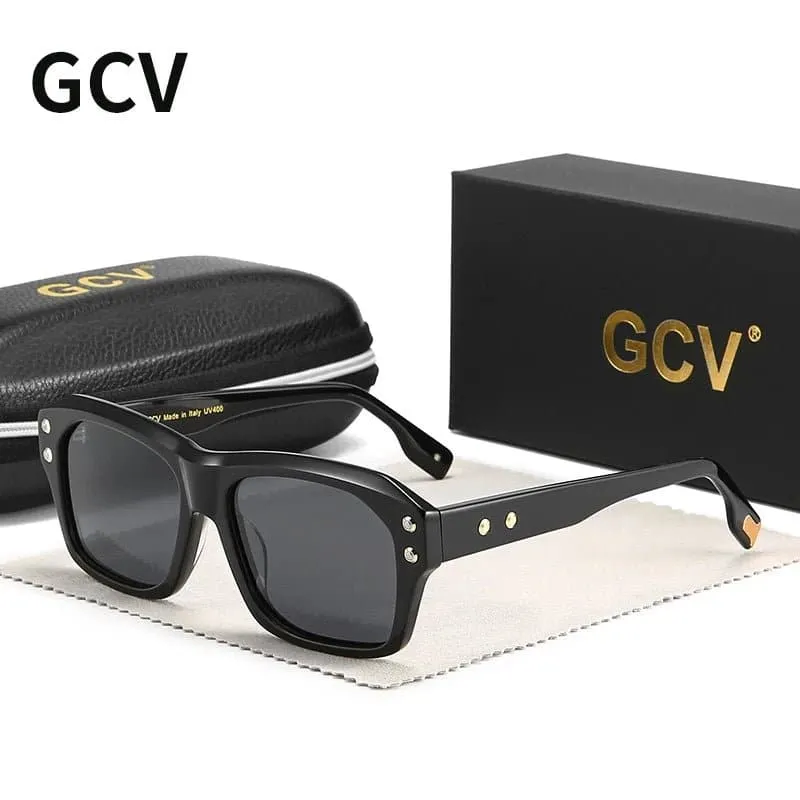 Rectangular Polarized Sunglasses for Women | UV400 Protection, Mirrored & Photochromic Lenses | GCV