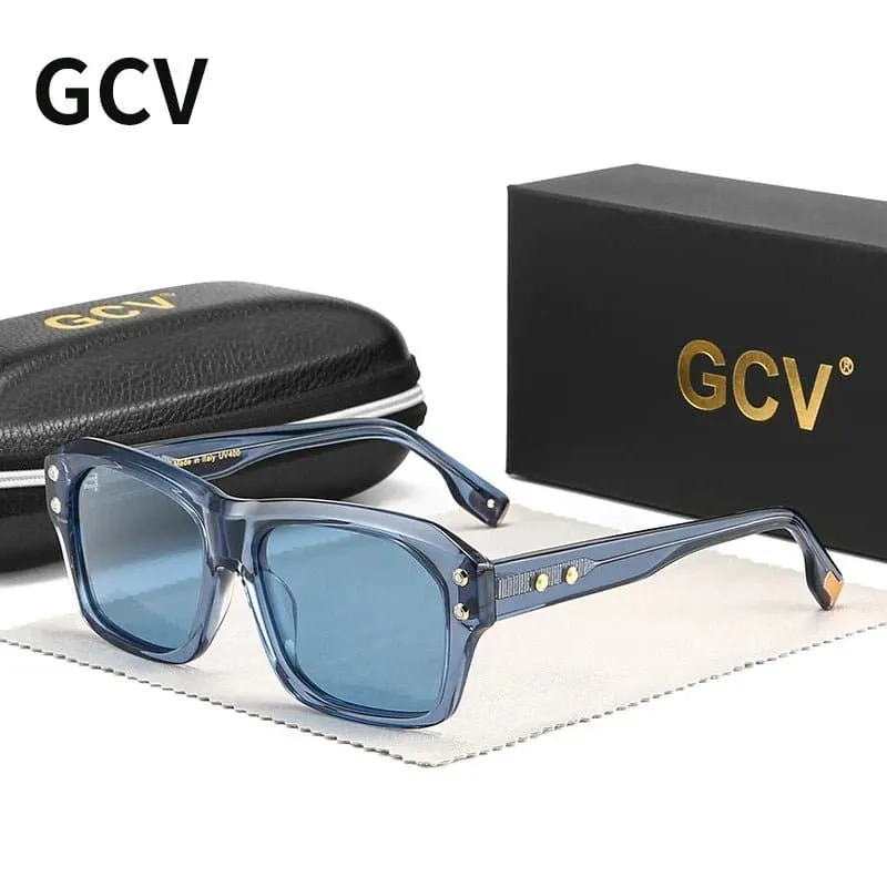 Rectangular Polarized Sunglasses for Women | UV400 Protection, Mirrored & Photochromic Lenses | GCV