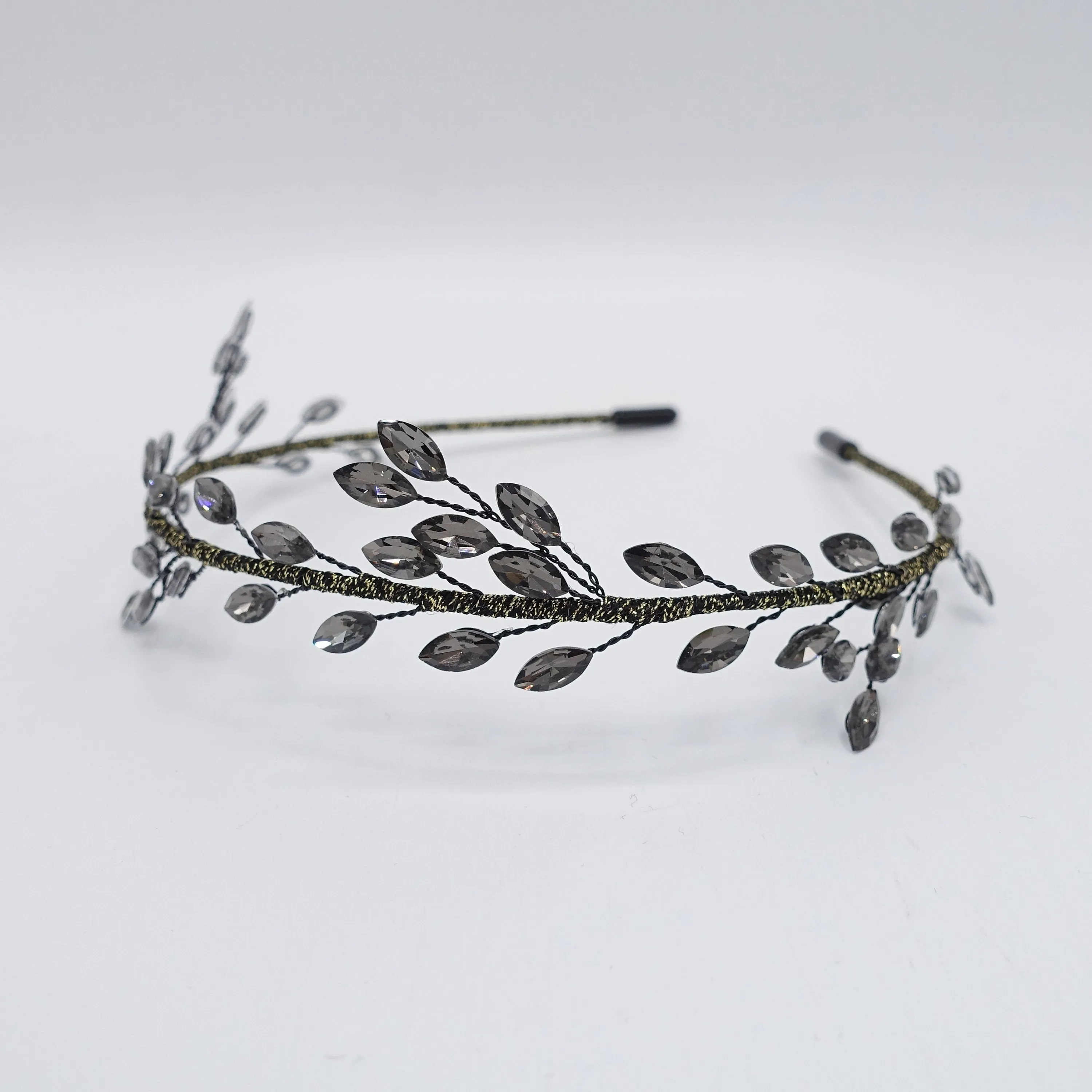 rhinestone branch headband bridal hairband