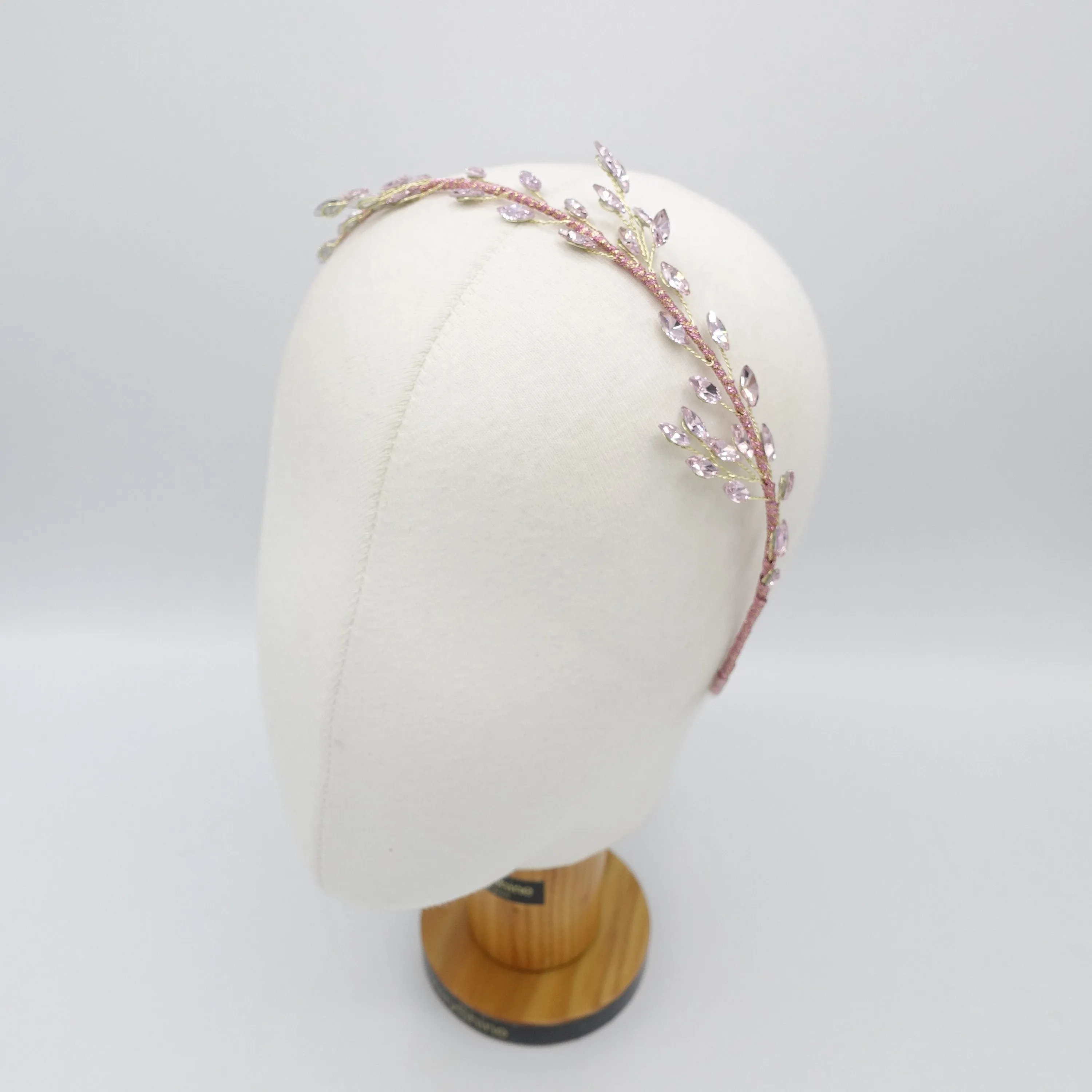 rhinestone branch headband bridal hairband