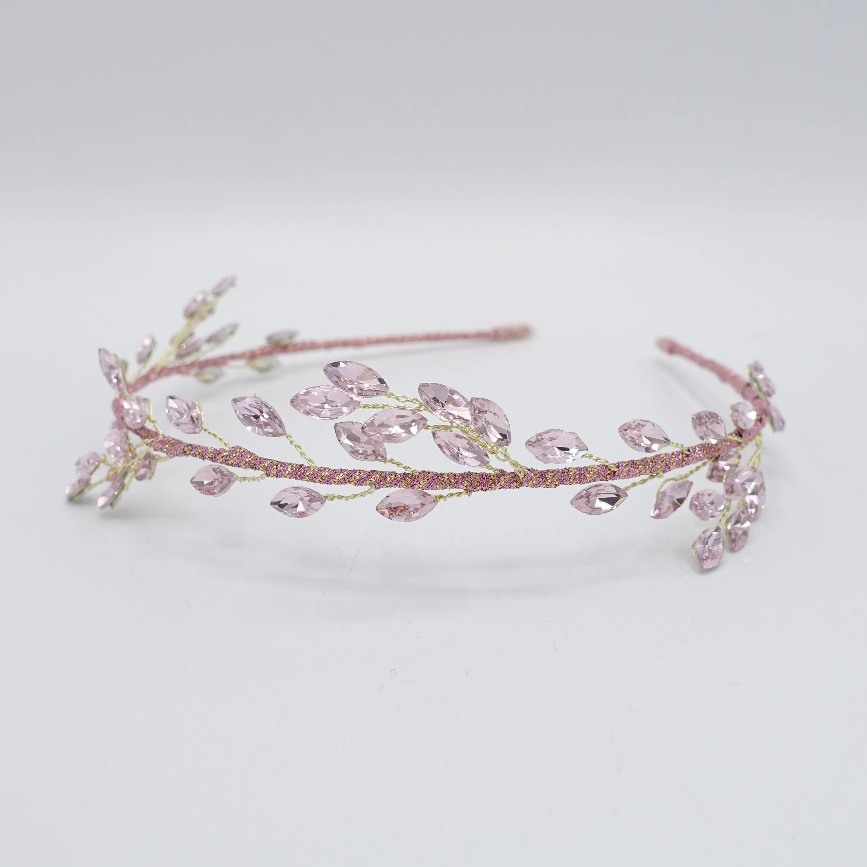 rhinestone branch headband bridal hairband