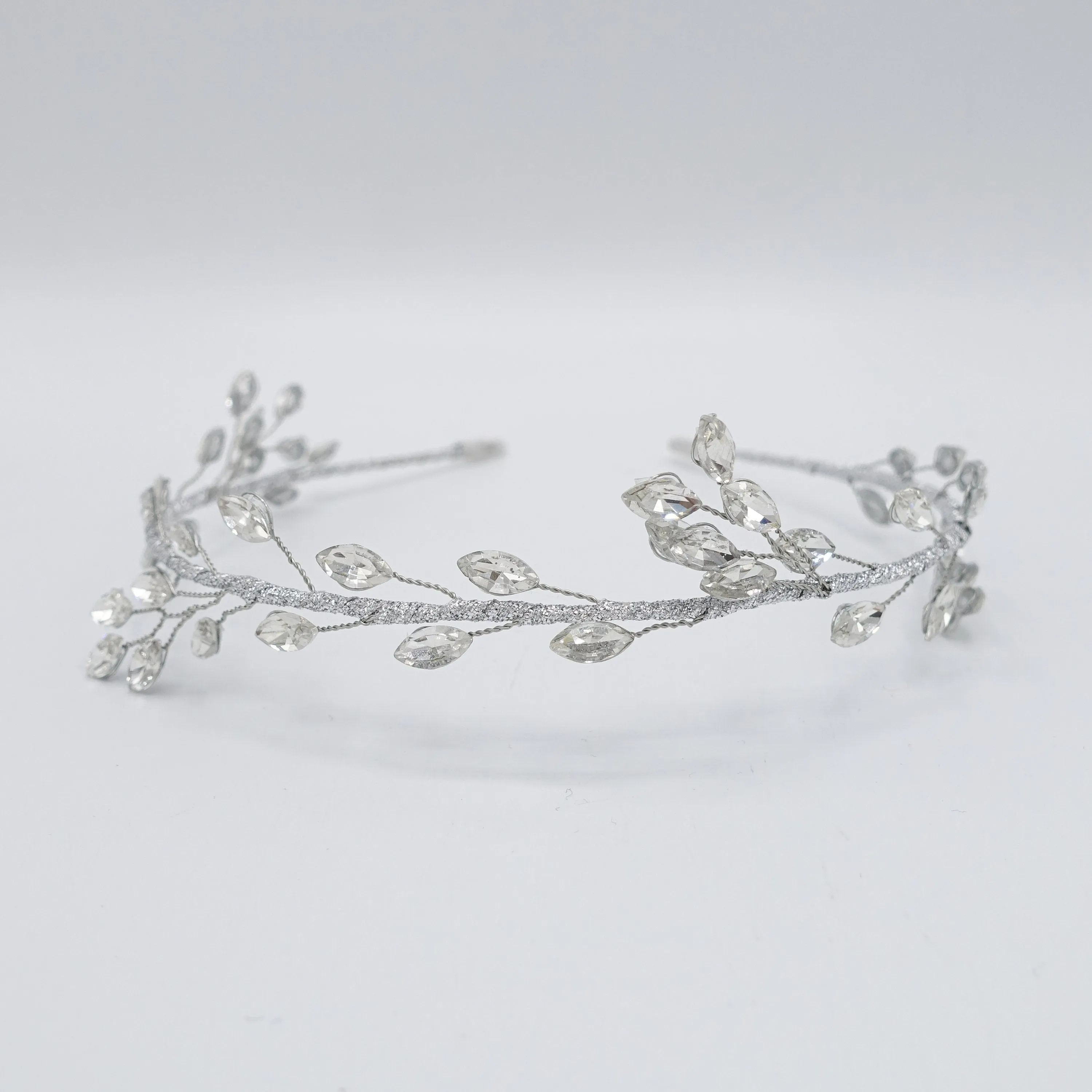 rhinestone branch headband bridal hairband