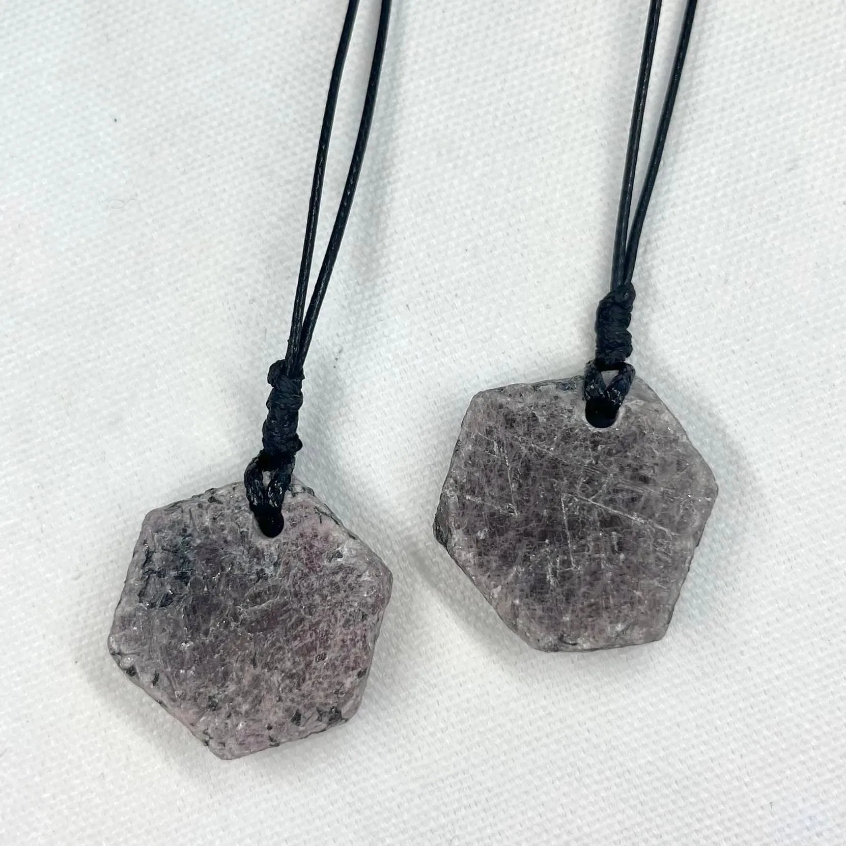 Ruby Geo Pendant - Courage