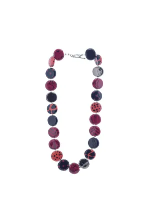 Ruby Necklace - Smartie bead