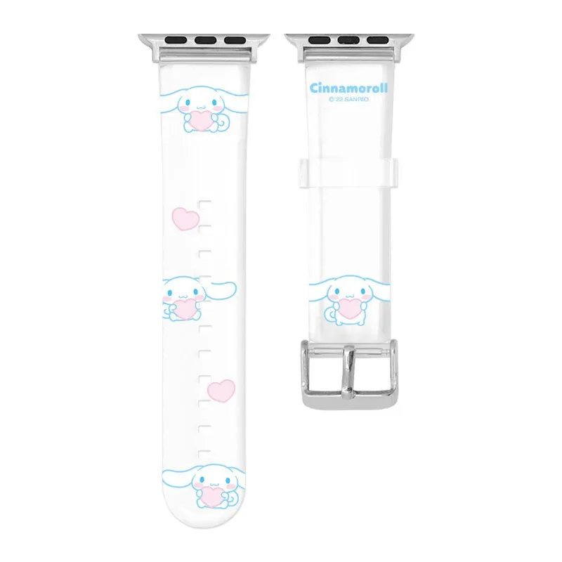 Sanrio Characters Heart Watch Strap Wristbands for Apple Watch