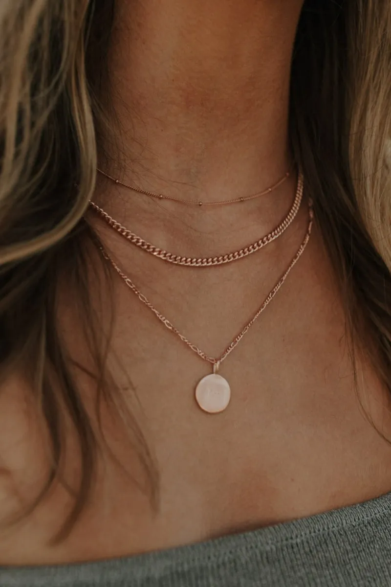 Signature Necklace - Rose Gold