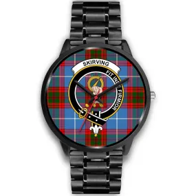 Skirving Clan Badge Tartan Black Watch