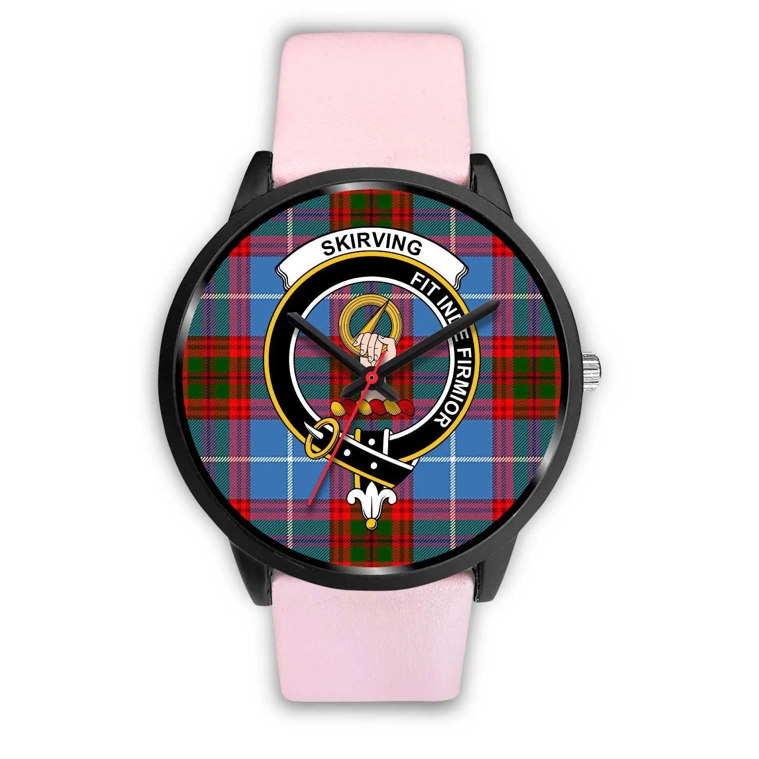 Skirving Clan Badge Tartan Black Watch