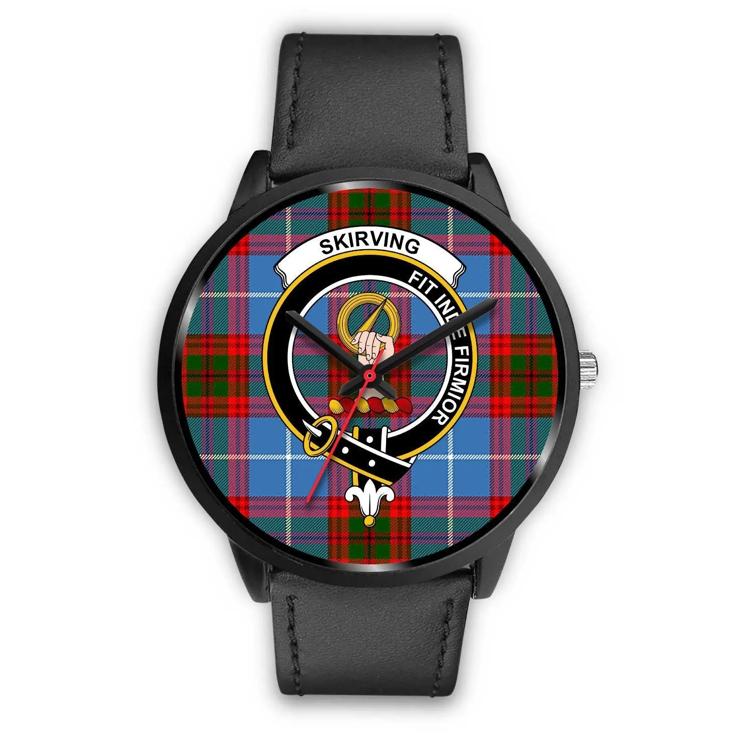 Skirving Clan Badge Tartan Black Watch