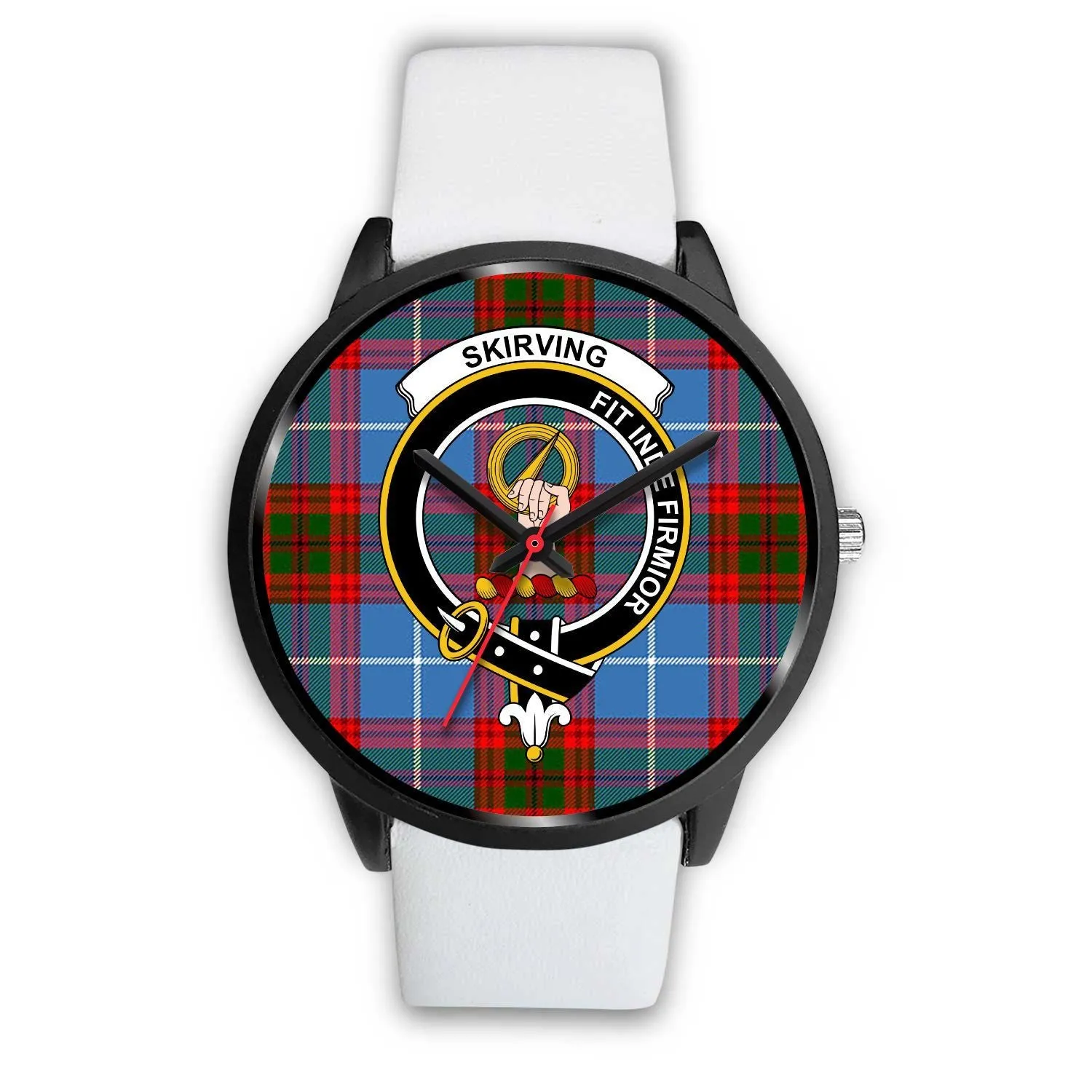 Skirving Clan Badge Tartan Black Watch