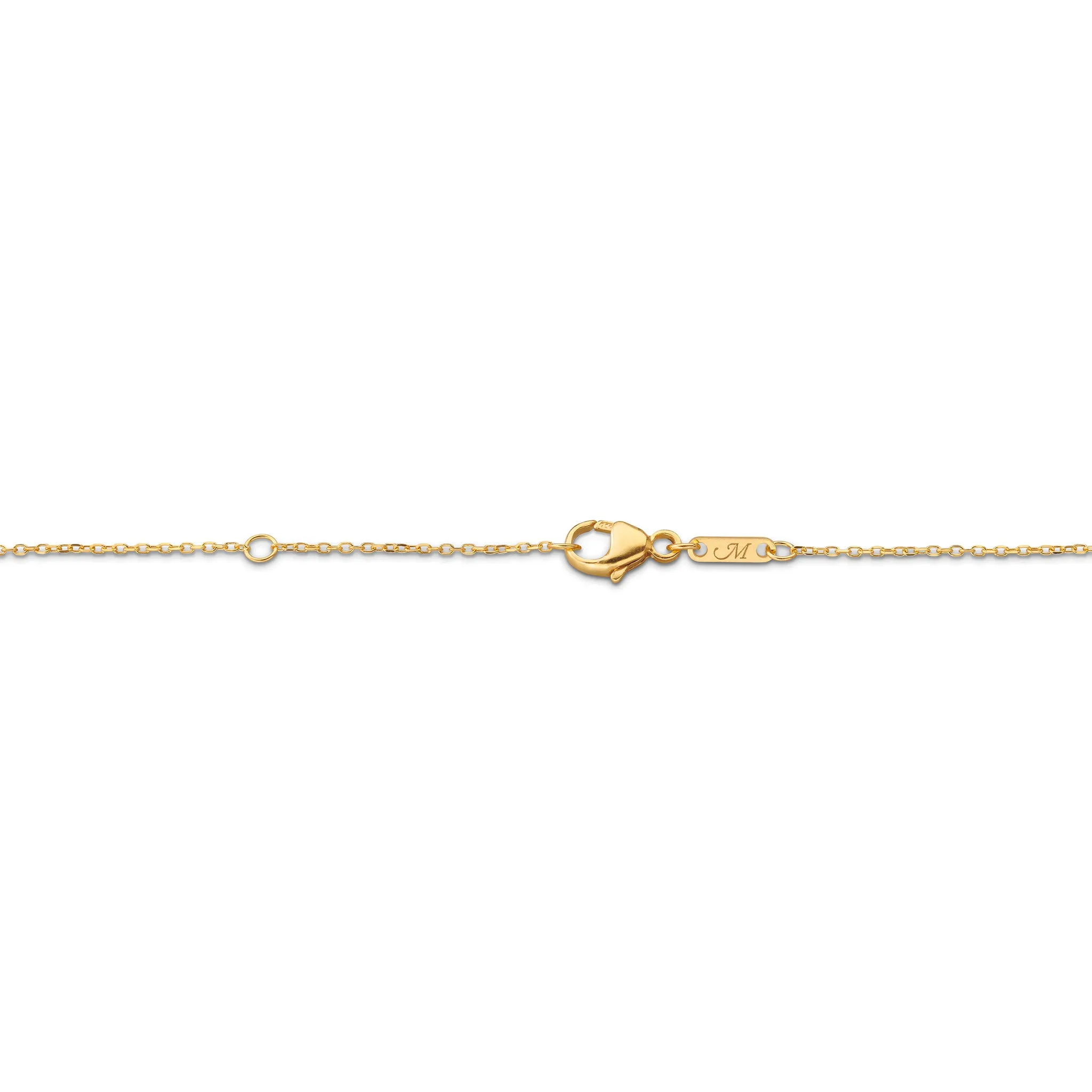 Slim Oval "Eve" Gold Locket Necklace