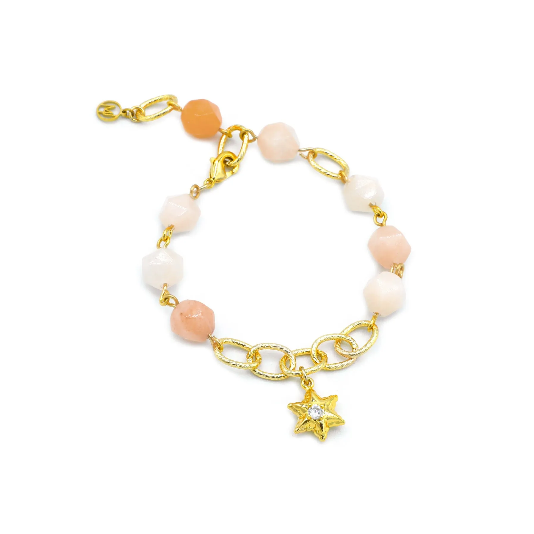 Spectrum Pink Aventurine Bracelet (Chain)