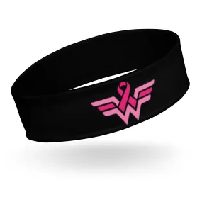 Sports Quick Dry Stretch Headband Cancer Awareness Sweat Band