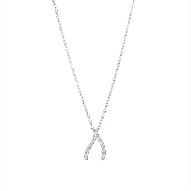 Sterling Silver Wishbone Chain