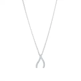 Sterling Silver Wishbone Chain