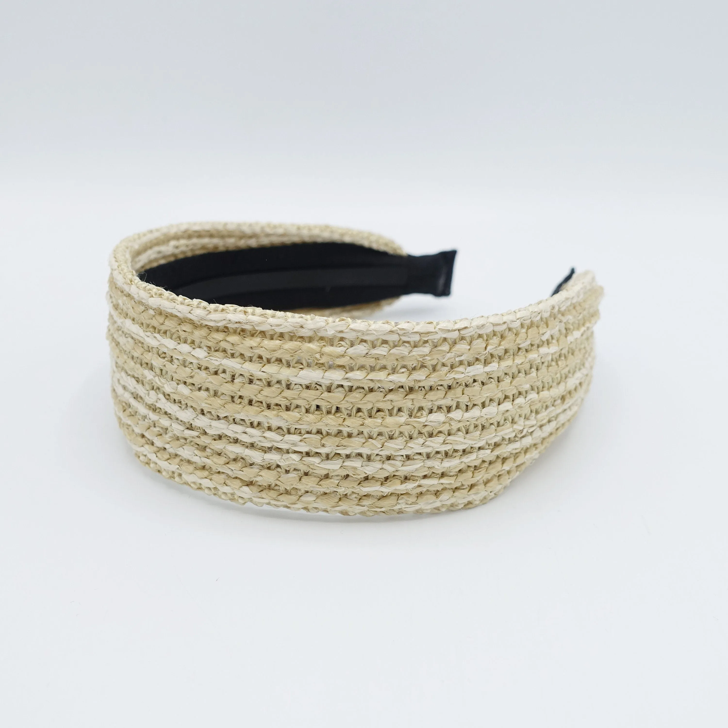 straw headband Spring Summer hairband