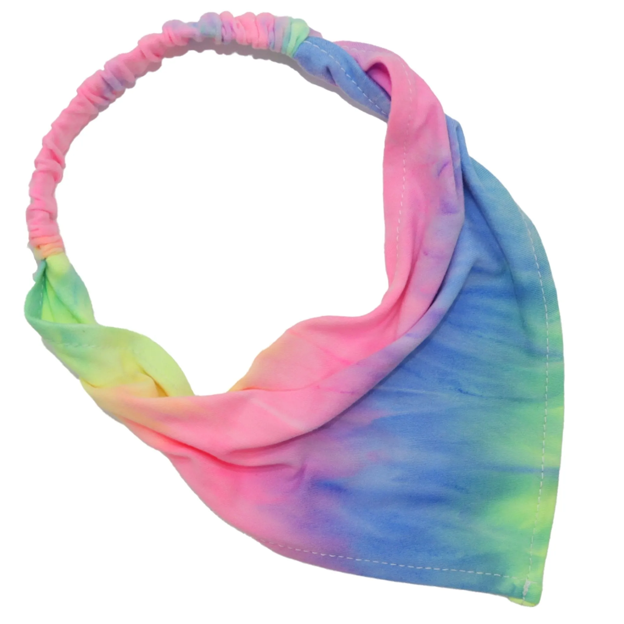 Stretch Tie Dye Bandana Scarf Headband