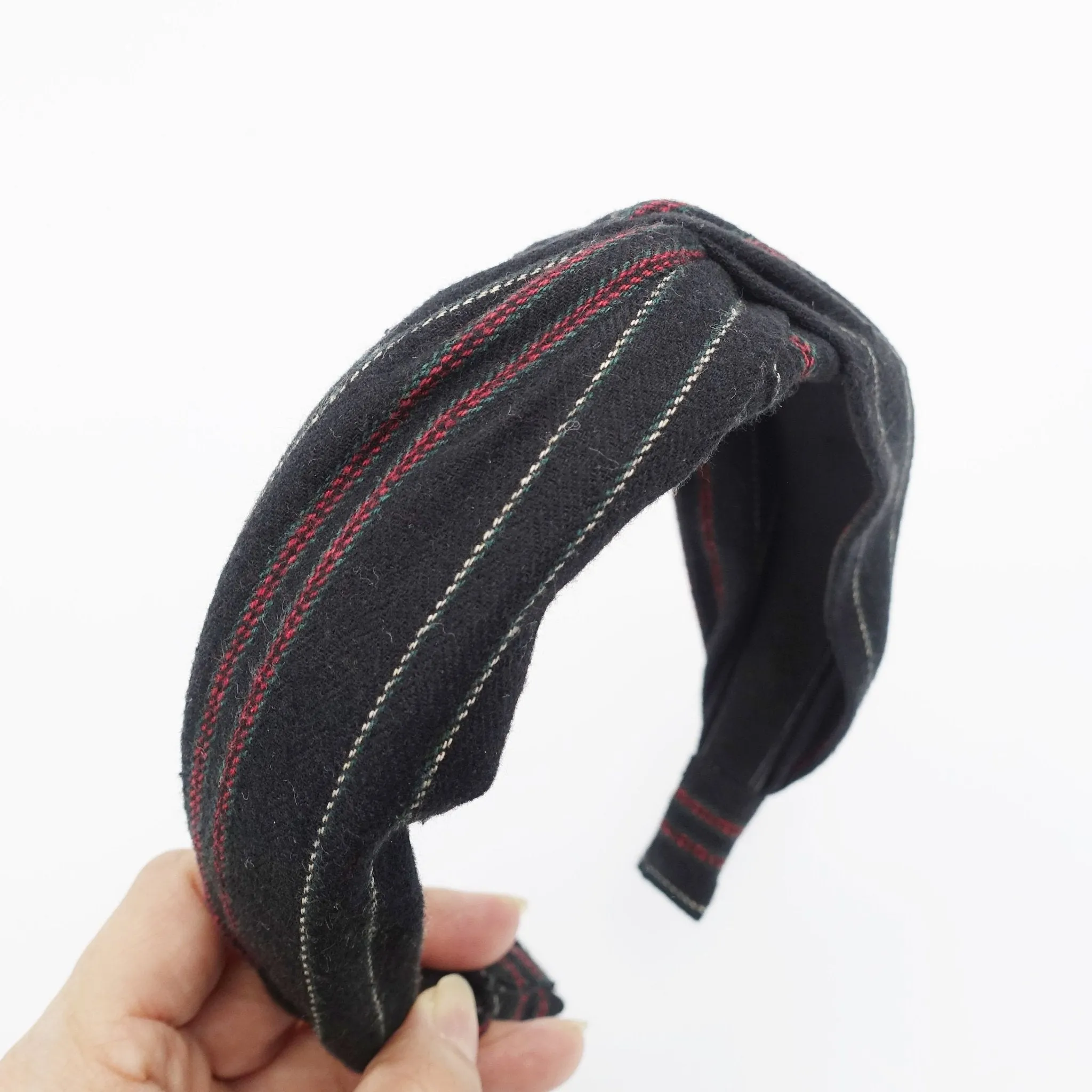 stripe cross headband twist hairband women hair accessory