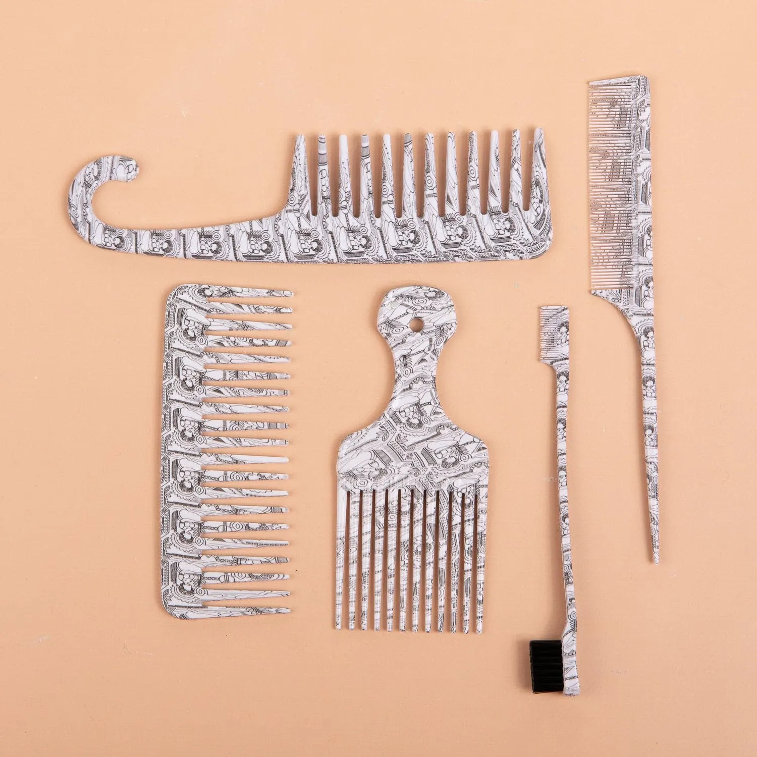 Supreme Goddess 5-Piece Styling Comb Set