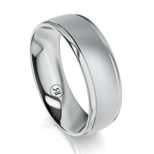 The Carlisle White Gold Wedding Ring