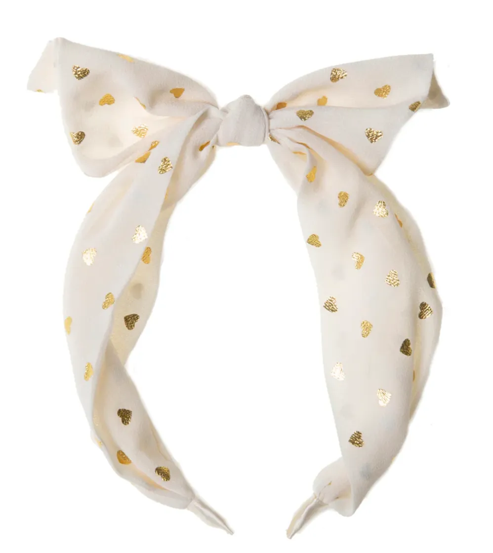 The Gold Heart Headband - KIDS