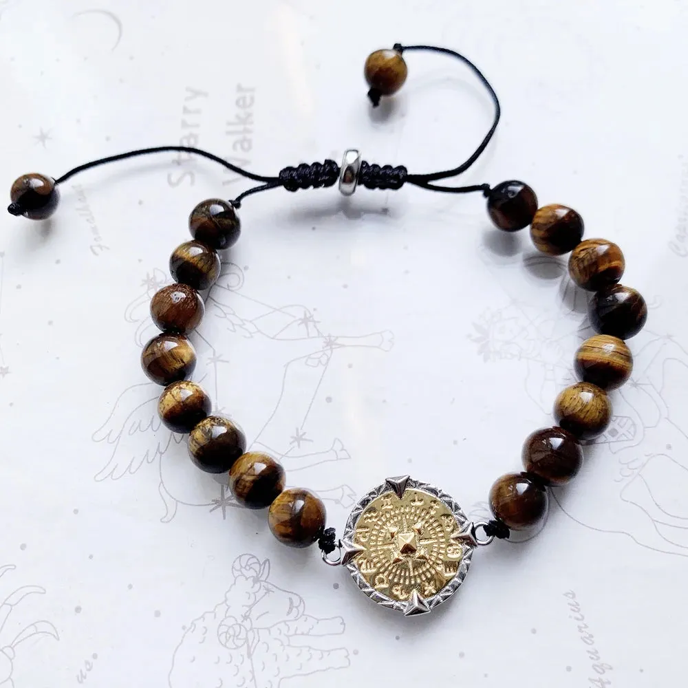 Tiger Eye Bracelet – 925 Sterling Silver Fine Jewelry