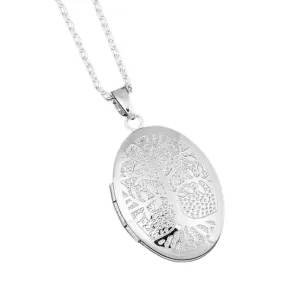 Tree Of Life Locket, Personalised Gift