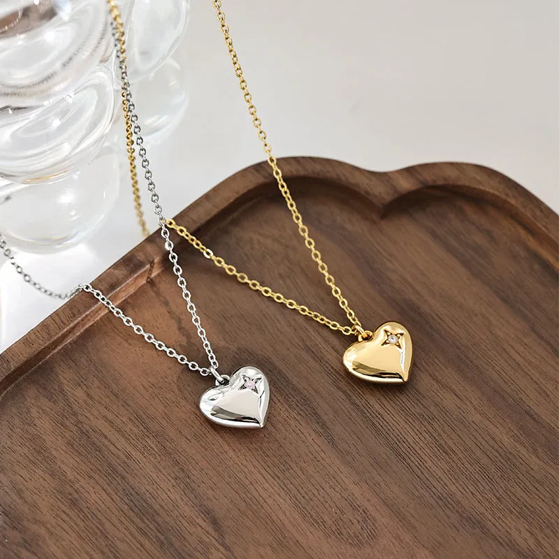 Twinkle In Your Heart Zircon Necklace