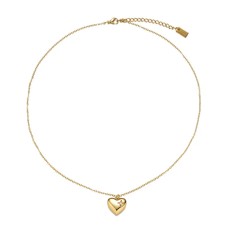 Twinkle In Your Heart Zircon Necklace