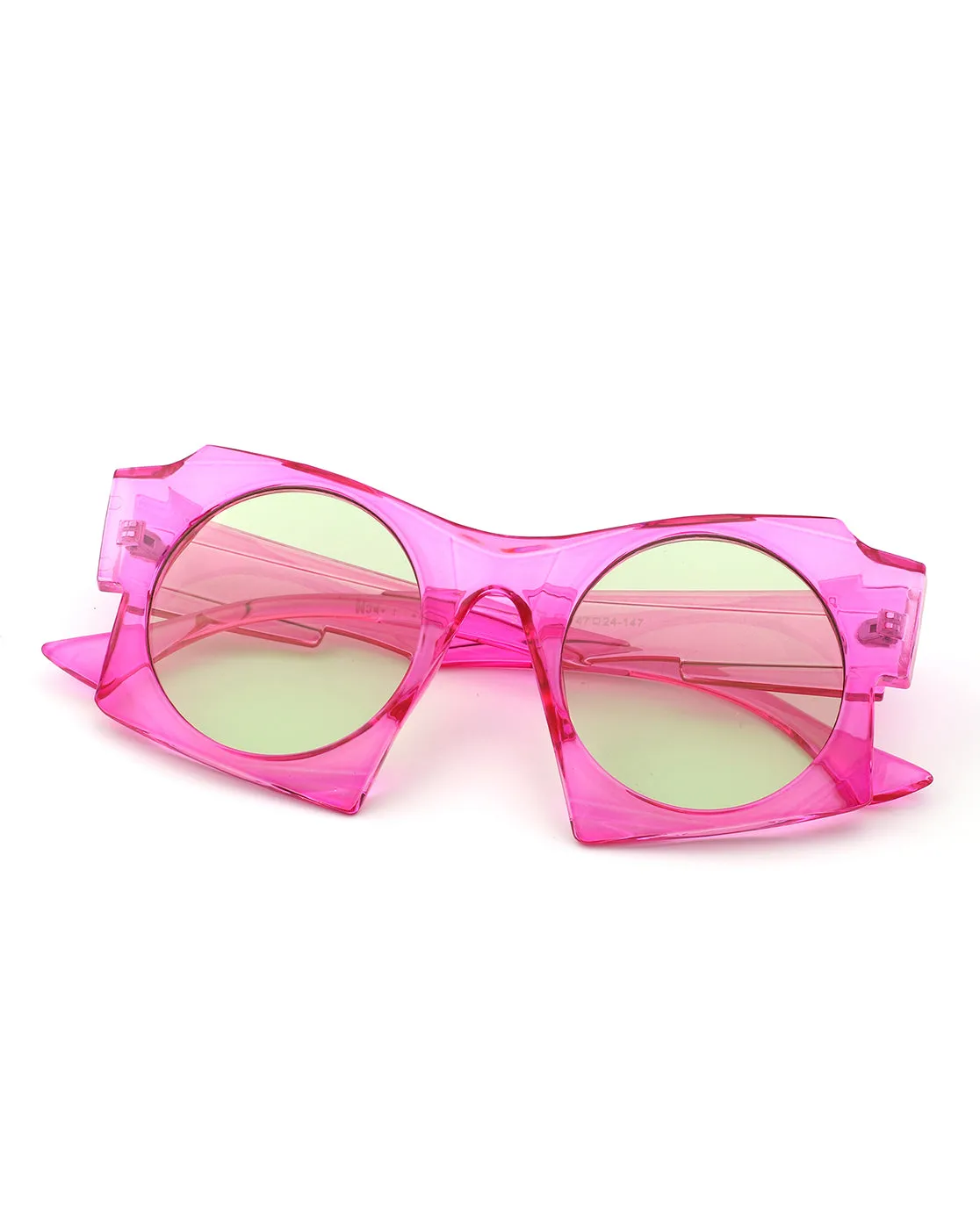 Tyren - Geometric Oversized Square Sunglasses