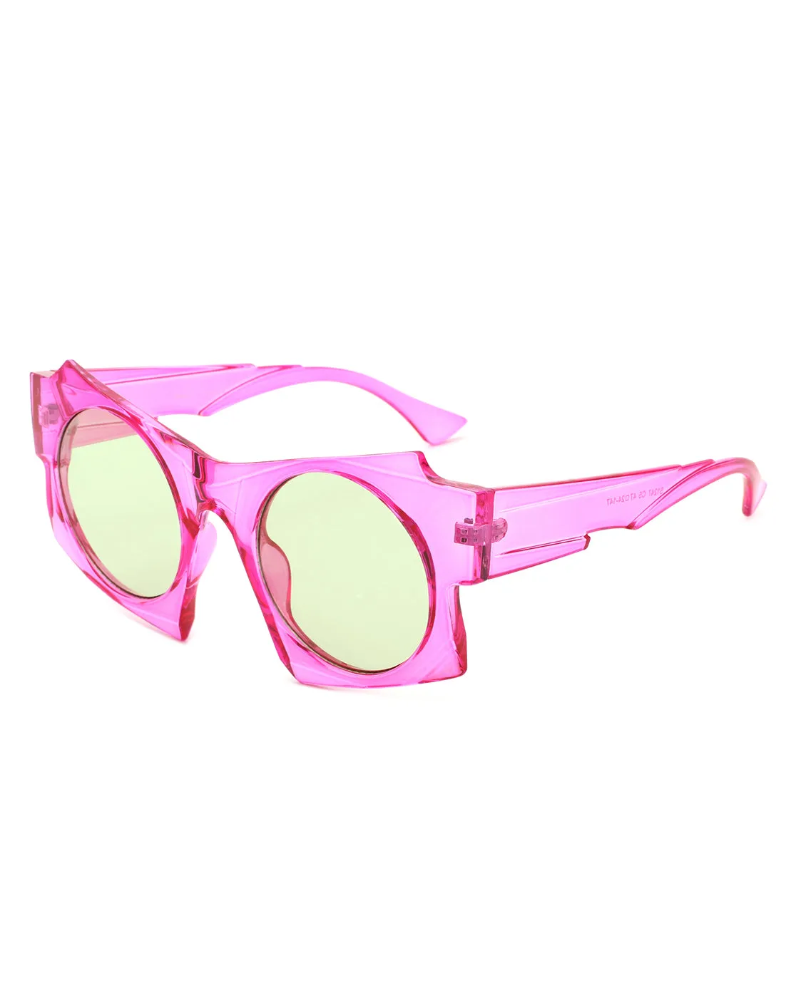 Tyren - Geometric Oversized Square Sunglasses