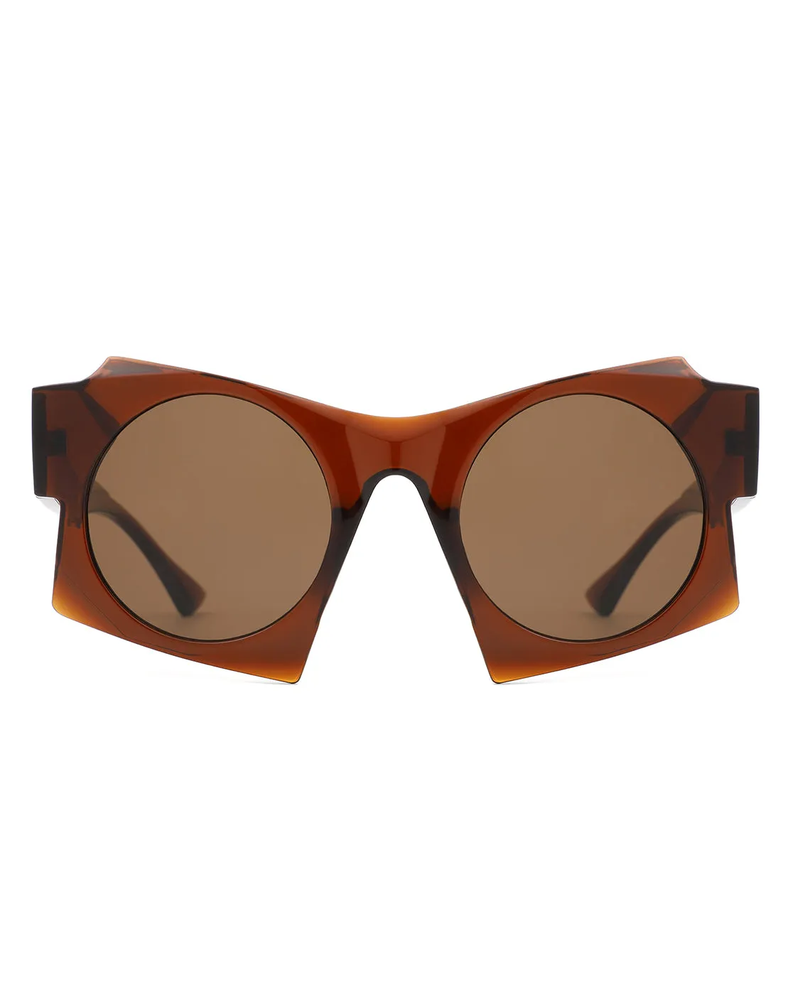 Tyren - Geometric Oversized Square Sunglasses