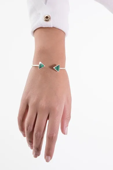 Vicinity Triangle Cuff Bracelet - Trinity Designs