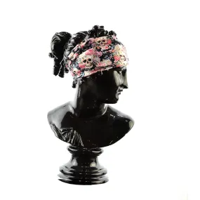 Walter Knabe Headband Skull Floral