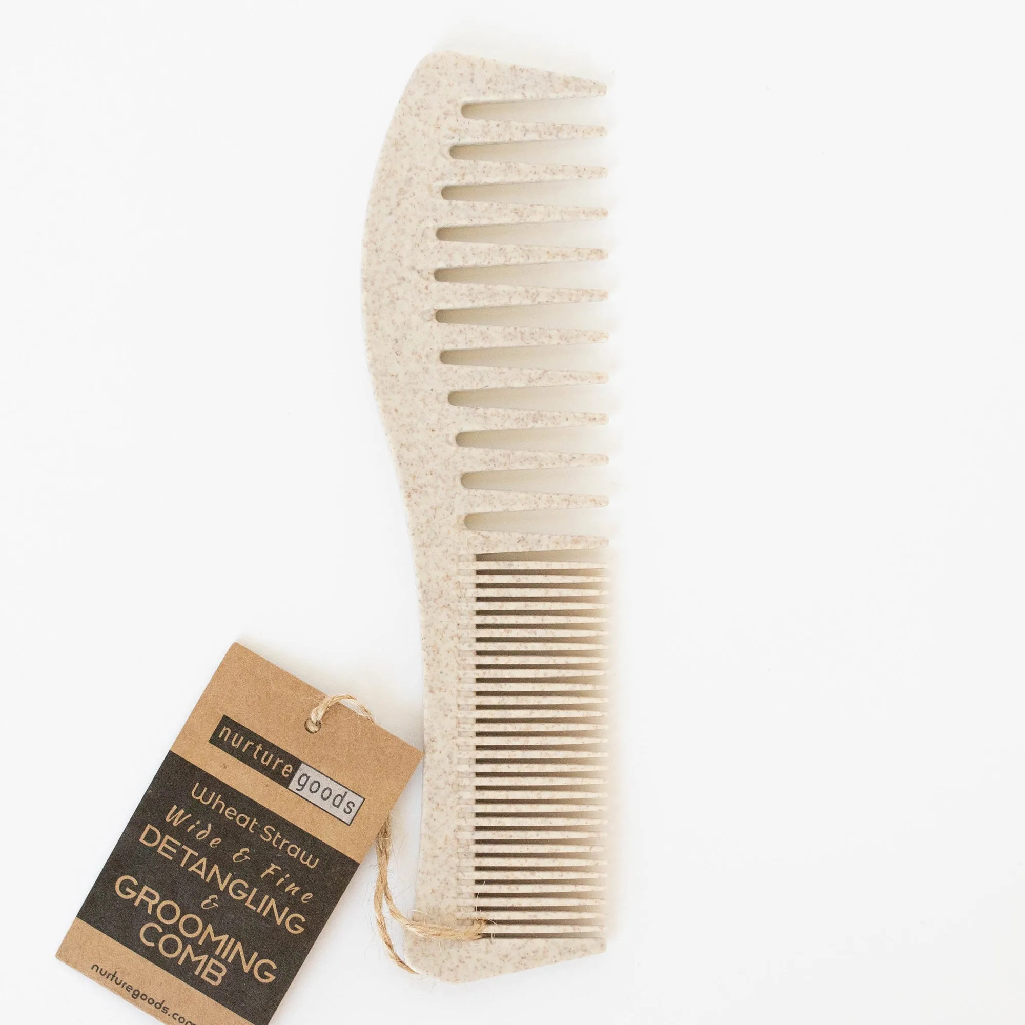 Wheat Straw Detangling & Grooming Comb