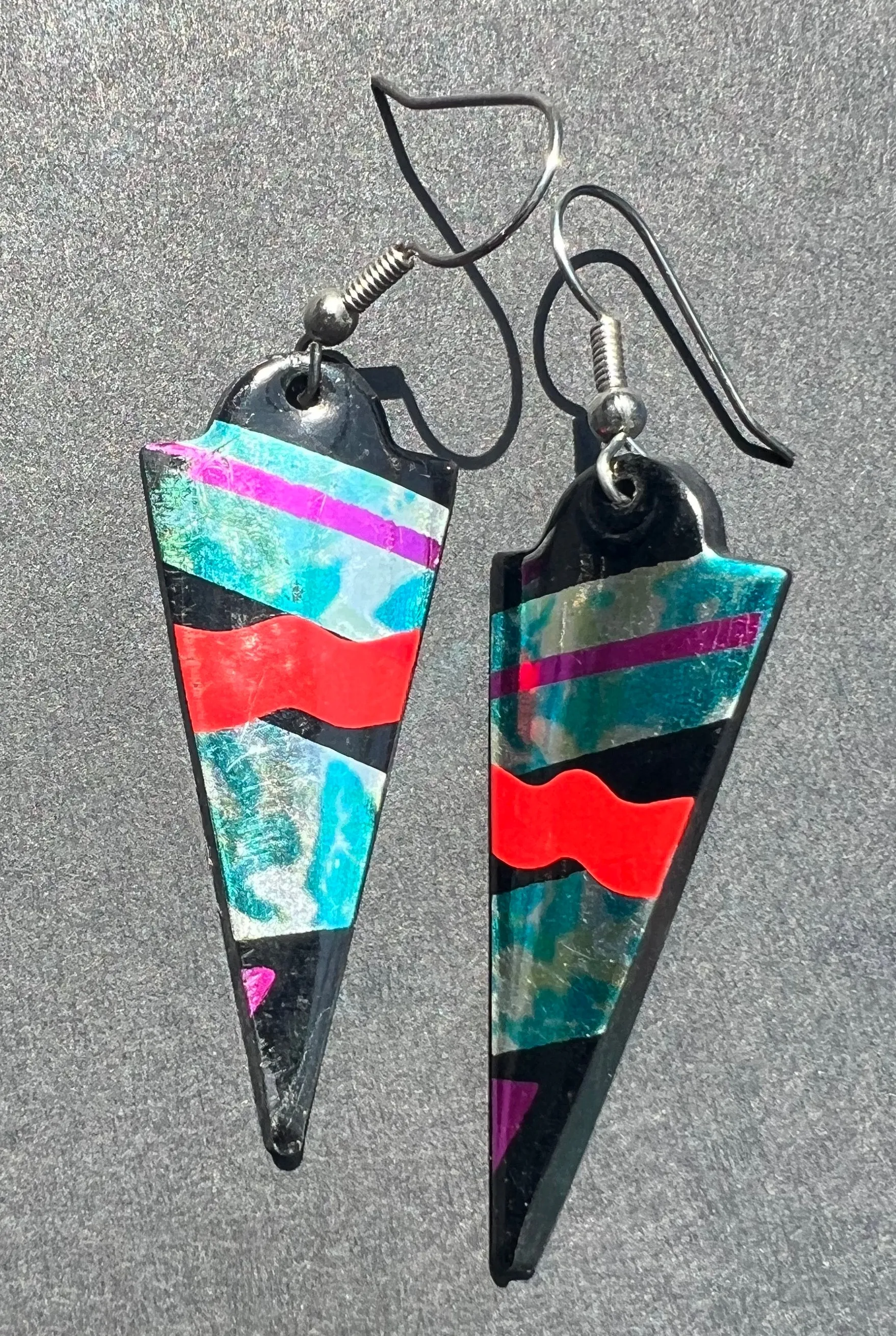 Wonderfully Funky 1980s Earrings