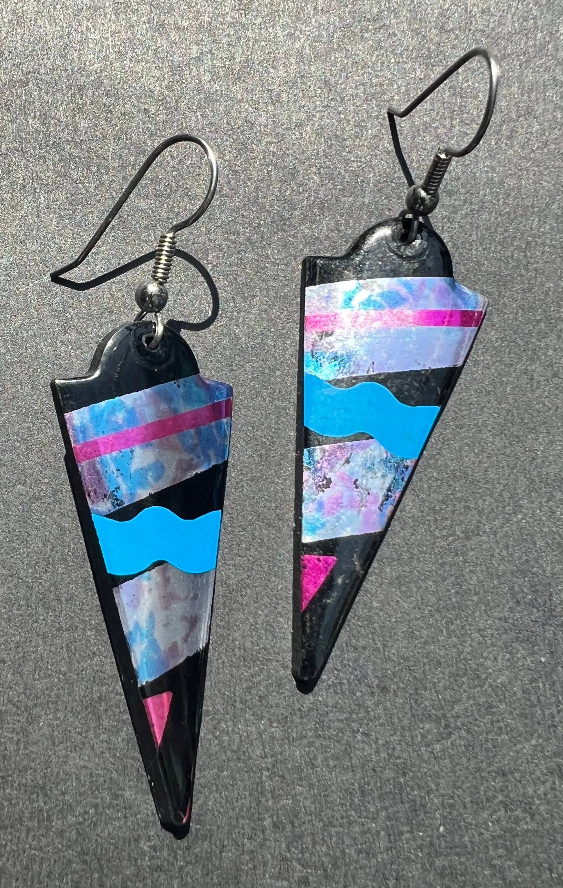 Wonderfully Funky 1980s Earrings