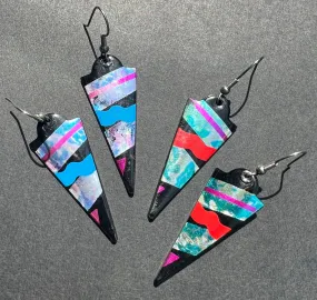 Wonderfully Funky 1980s Earrings