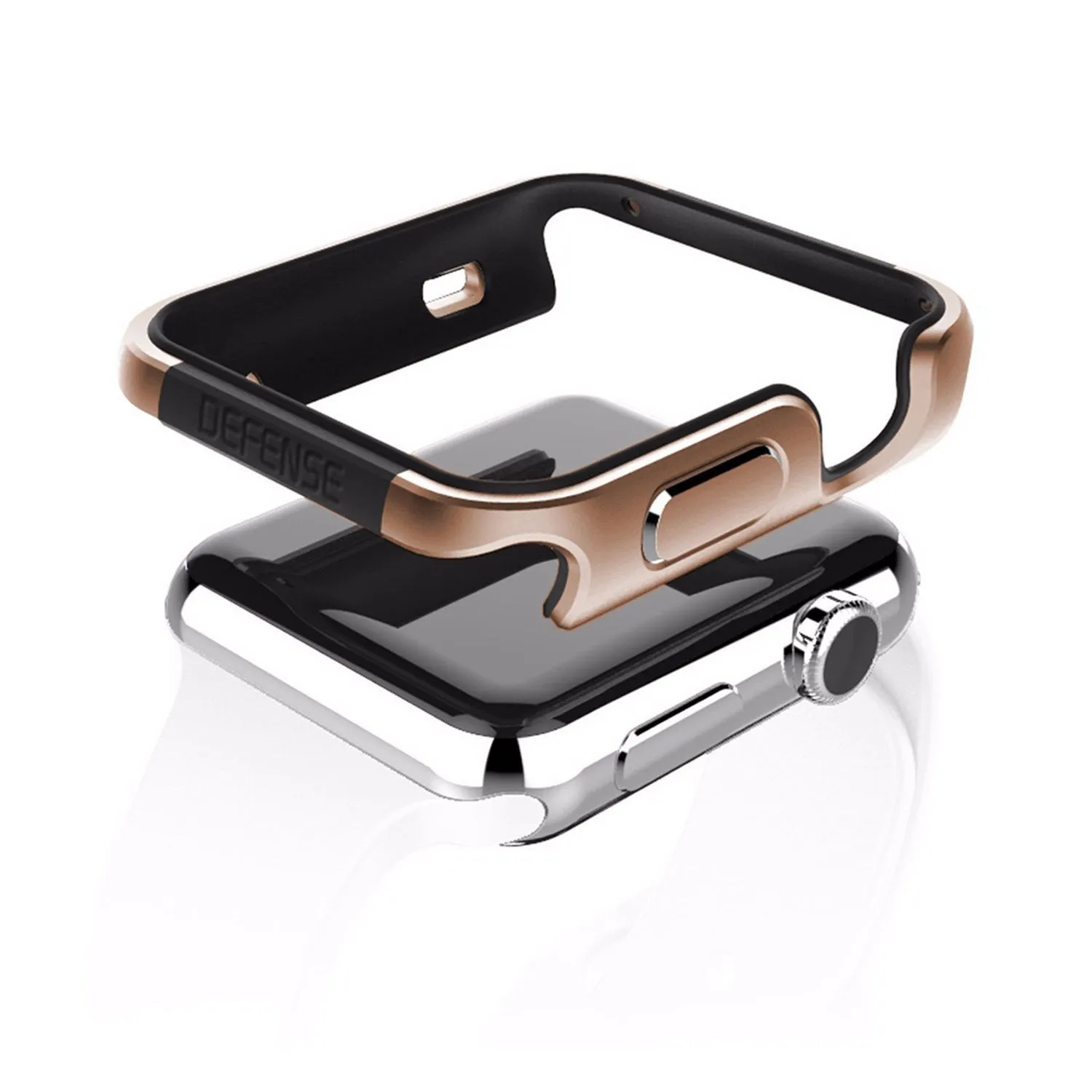 X-Doria Defense Edge Premium Aluminum & TPU Bumper Frame Case for Apple Watch